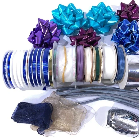 Random Ribbon & Curling Ribbon Lot - Picture 3 of 4